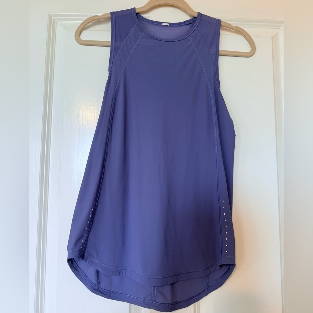 Lululemon Women's Purple Sleeveless Top